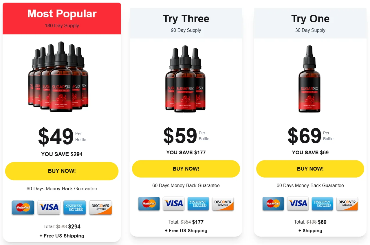 SugarSix Official Website USA